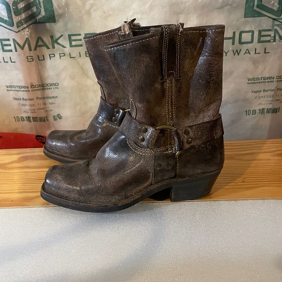 Vintage Frye harness boots - Picture 1 of 6